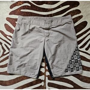 Nasty Pig Gray Swim Trunks with Black Accents